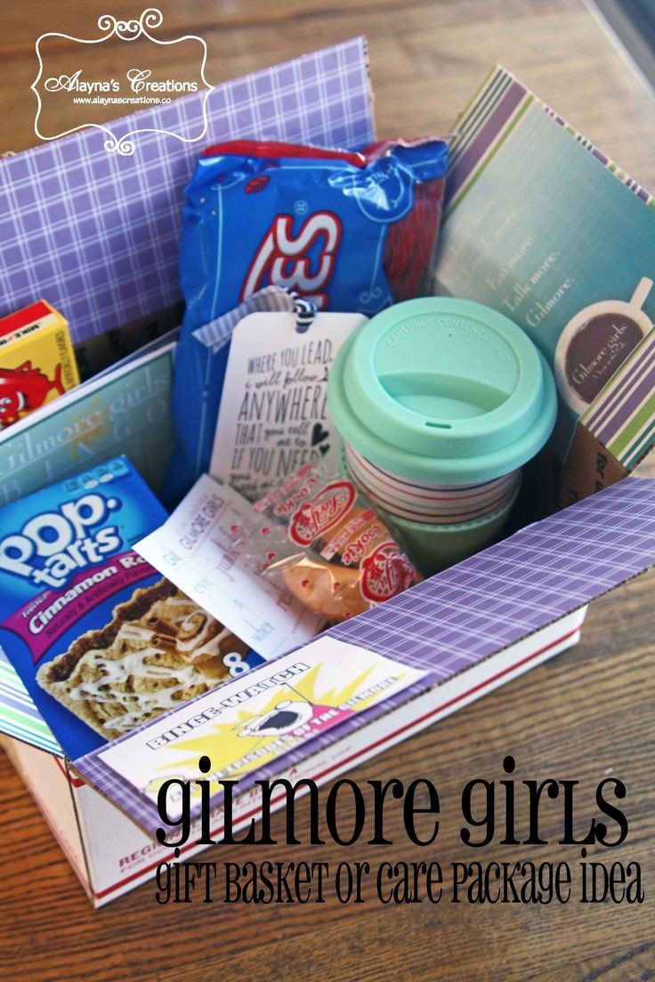 Gilmore Girls Gift Ideas
 Gilmore Girls Care Package or Gift Basket Idea