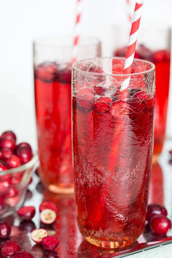 Ginger Ale Cocktails
 Cranberry Ginger Ale Punch Video Sweet & Savory by Shinee