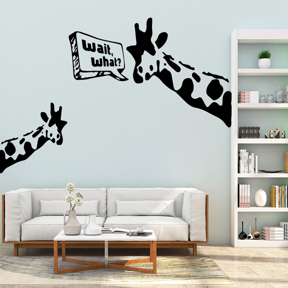 Giraffe Decor For Living Room
 NEW Banksy Giraffe Vinyl Decals Wall Stickers Decor Living