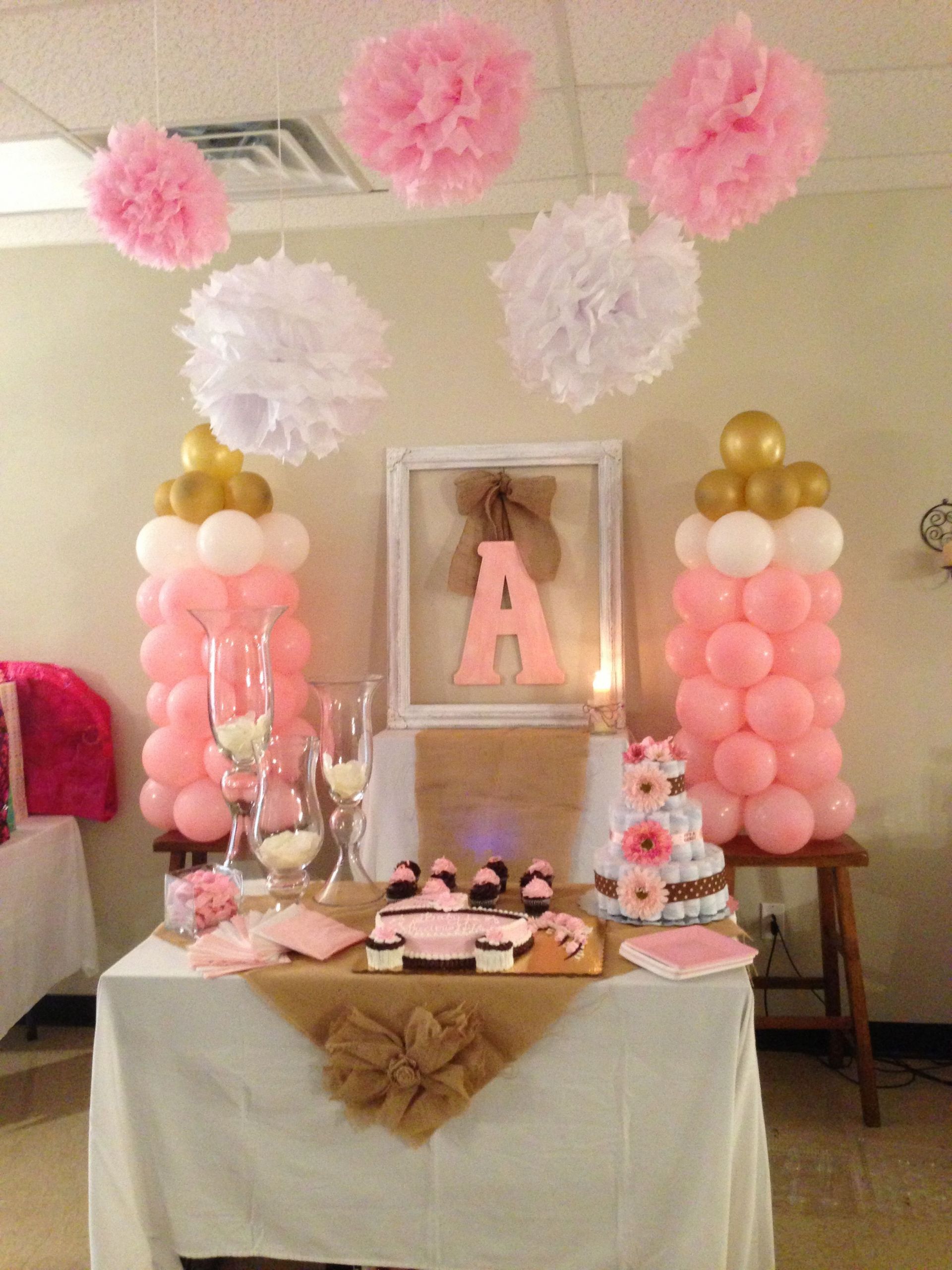 Girl Baby Shower Decorating Ideas
 Girl baby shower decorations