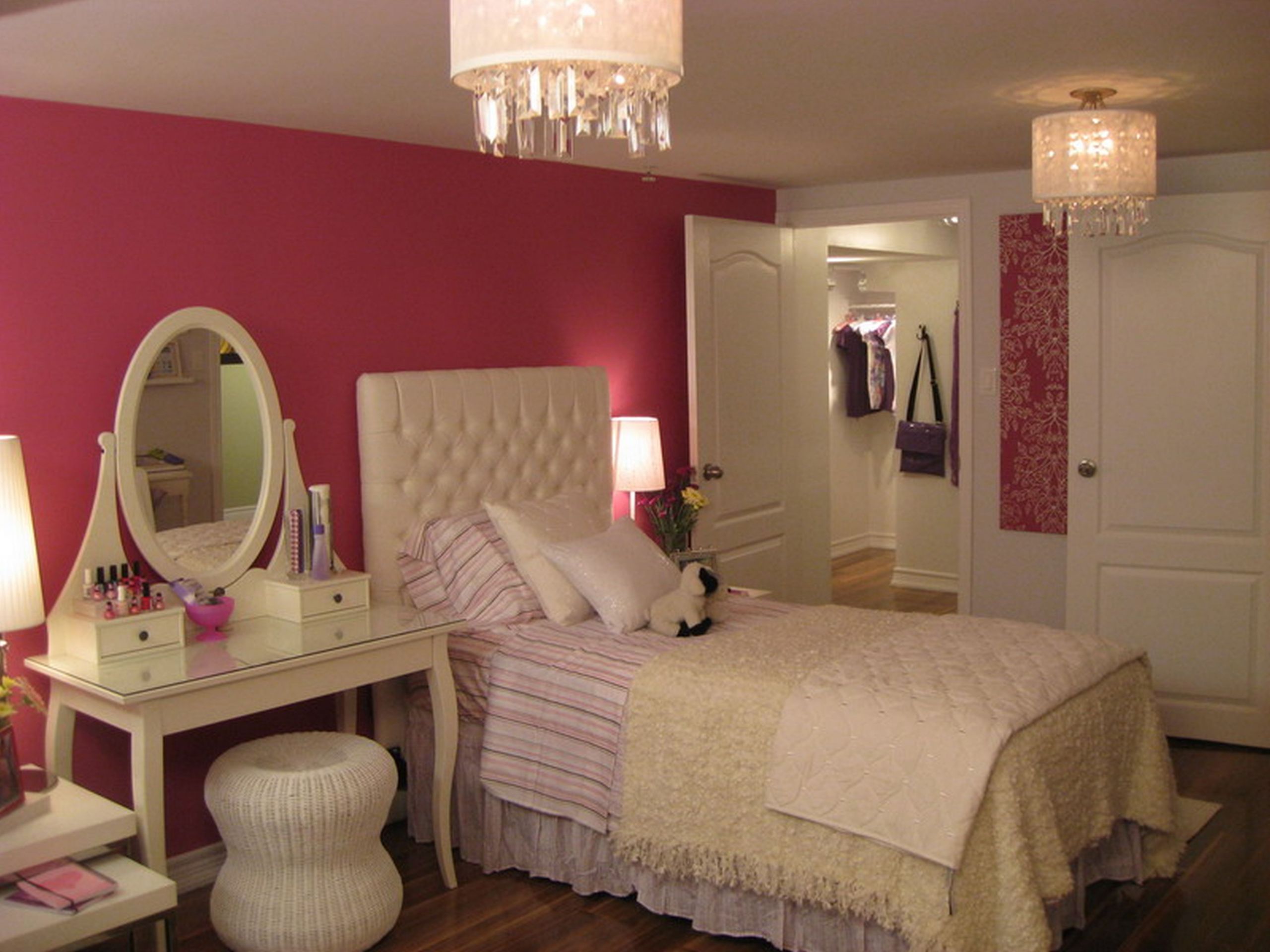 Girl Bedroom Lighting
 Bedroom Beautiful Alluring Girls Room Chandelier With