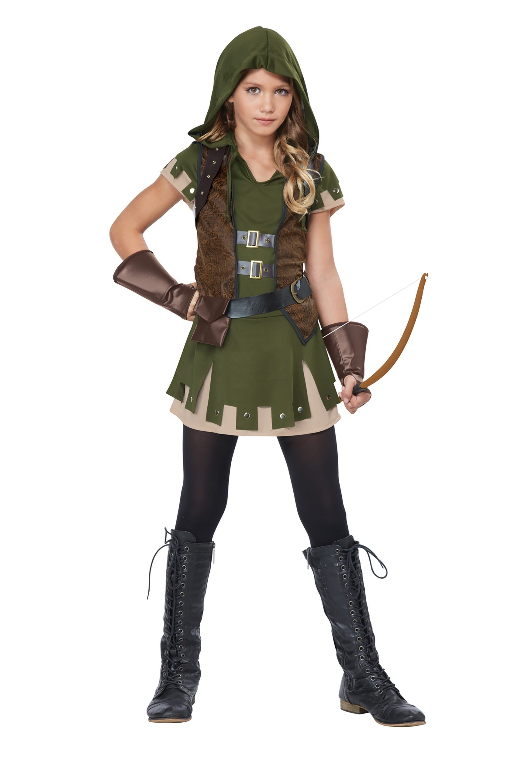 Girl DIY Halloween Costumes
 Girl s Miss Robin Hood Costume