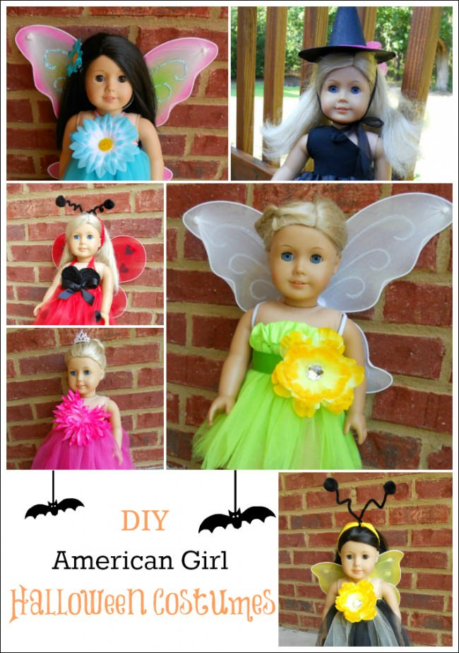 Girl DIY Halloween Costumes
 6 DIY Halloween Costumes for American Girl Dolls