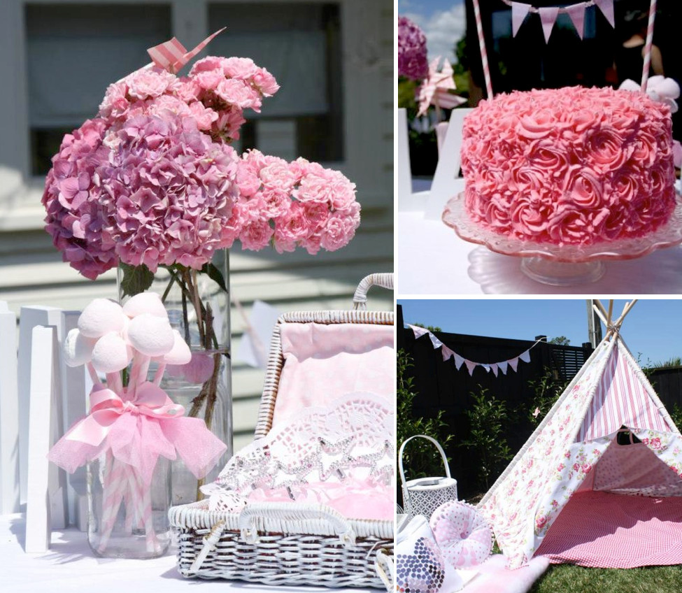 Girl First Birthday Decorations
 Kara s Party Ideas Fairy Girl Pink 1st Birthday Party