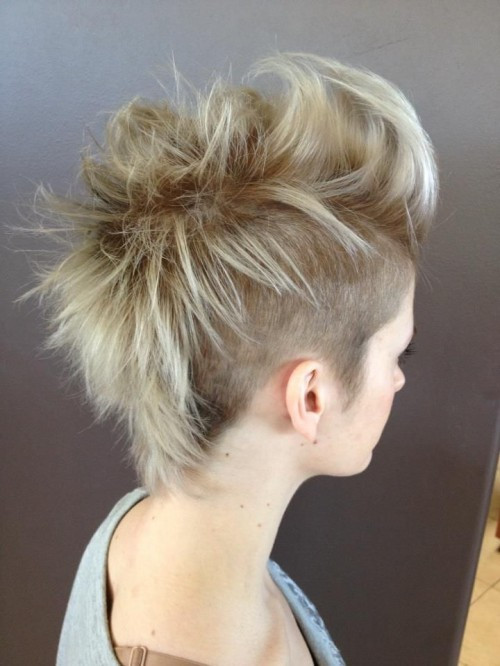 Girl Mohawk Hairstyles
 Gorgeous Girl Mohawk Hairstyles 2014