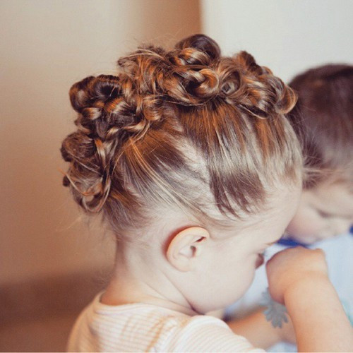 Girl Updo Hairstyles
 20 Adorable Toddler Girl Hairstyles