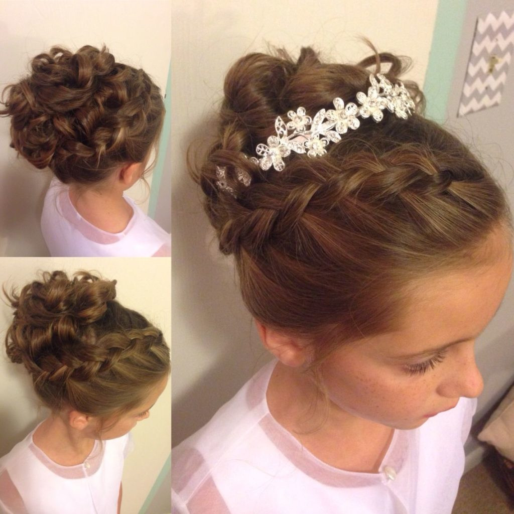 Girl Updo Hairstyles
 25 Cute and Charming Little Girl Updos Haircuts