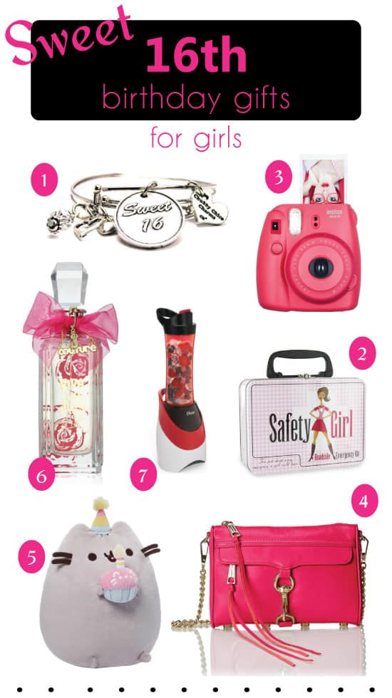 Girls 16 Birthday Gift Ideas
 Sweet 16 Birthday Gifts Ideas for Girls That They ll Love