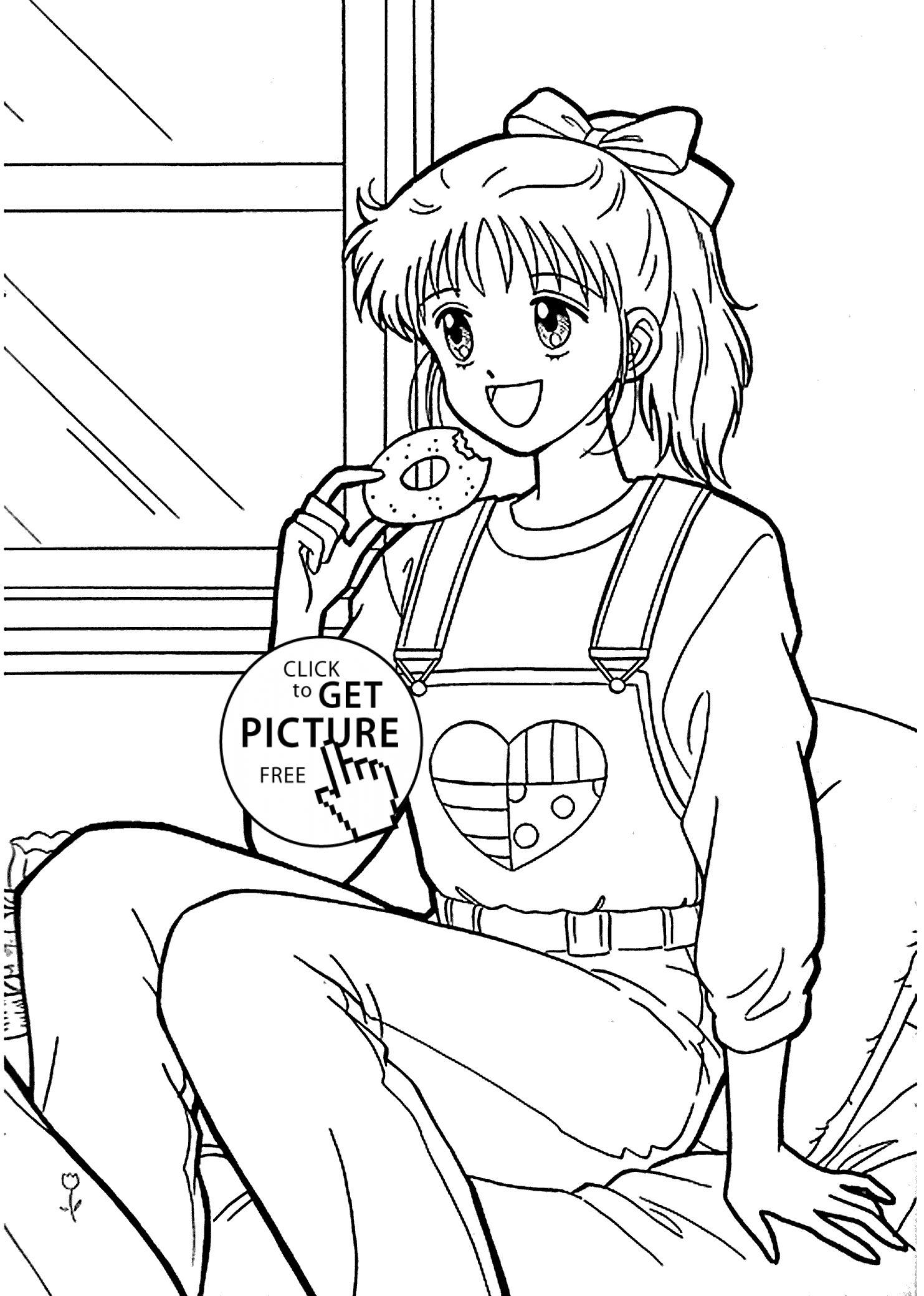 Girls And Boys Coloring Pages
 Miki from Marmalade boy coloring pages for kids printable