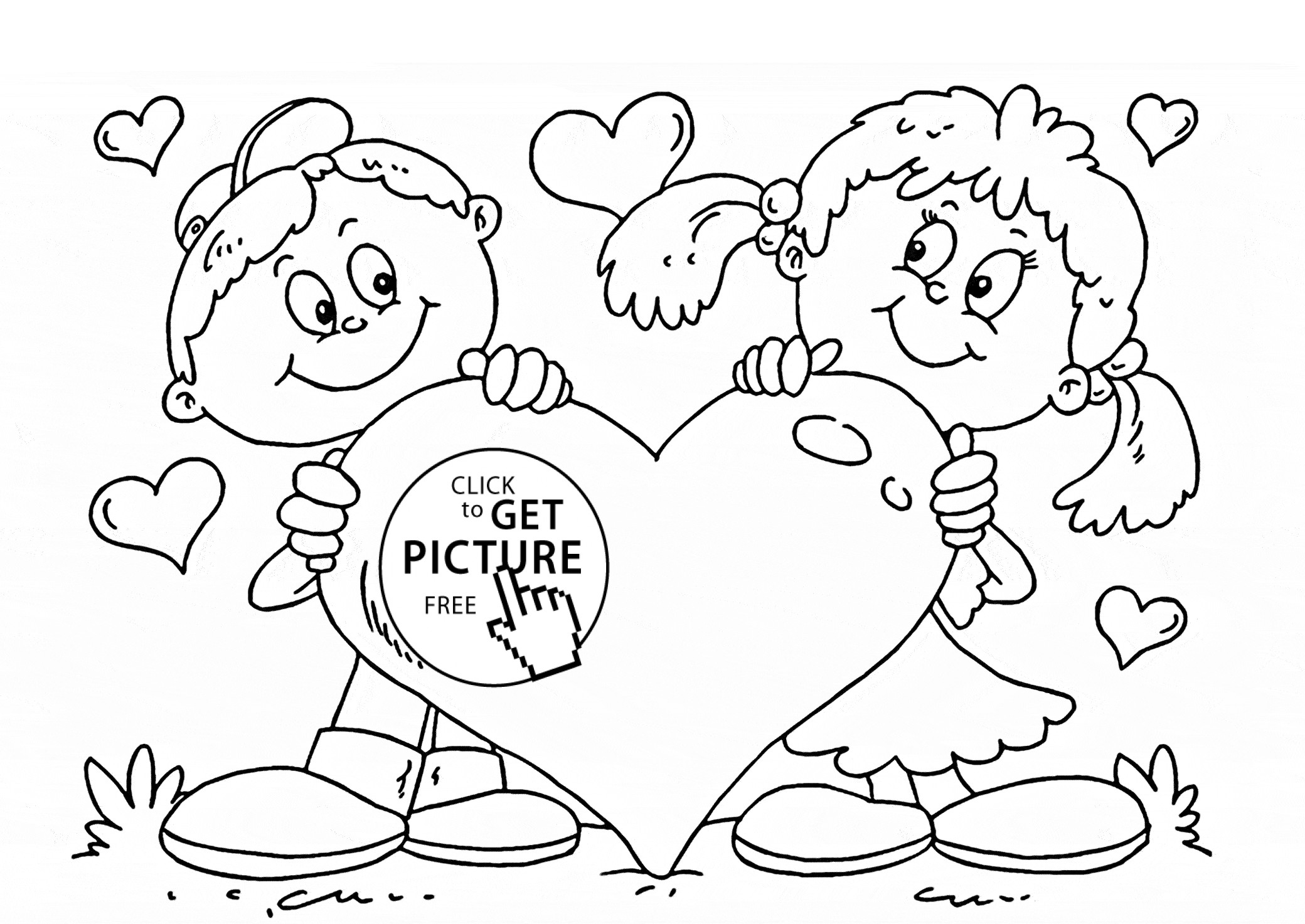 Girls And Boys Coloring Pages
 Coloring Pages Boy And Girl Coloring Home