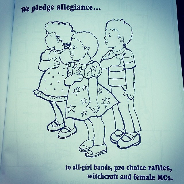 Girls Are Not Chicks Coloring Book
 listen to the sky — tala has the best coloring books