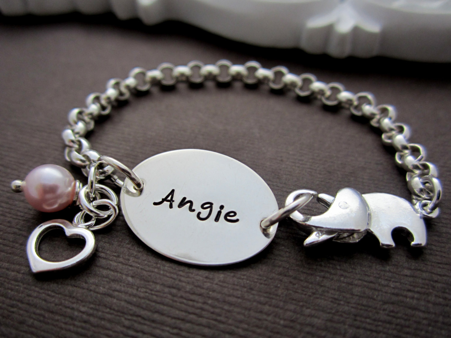 Girls Charm Bracelet
 Little Girl Charm Bracelet Baby girl Bracelets by ShinyMetals