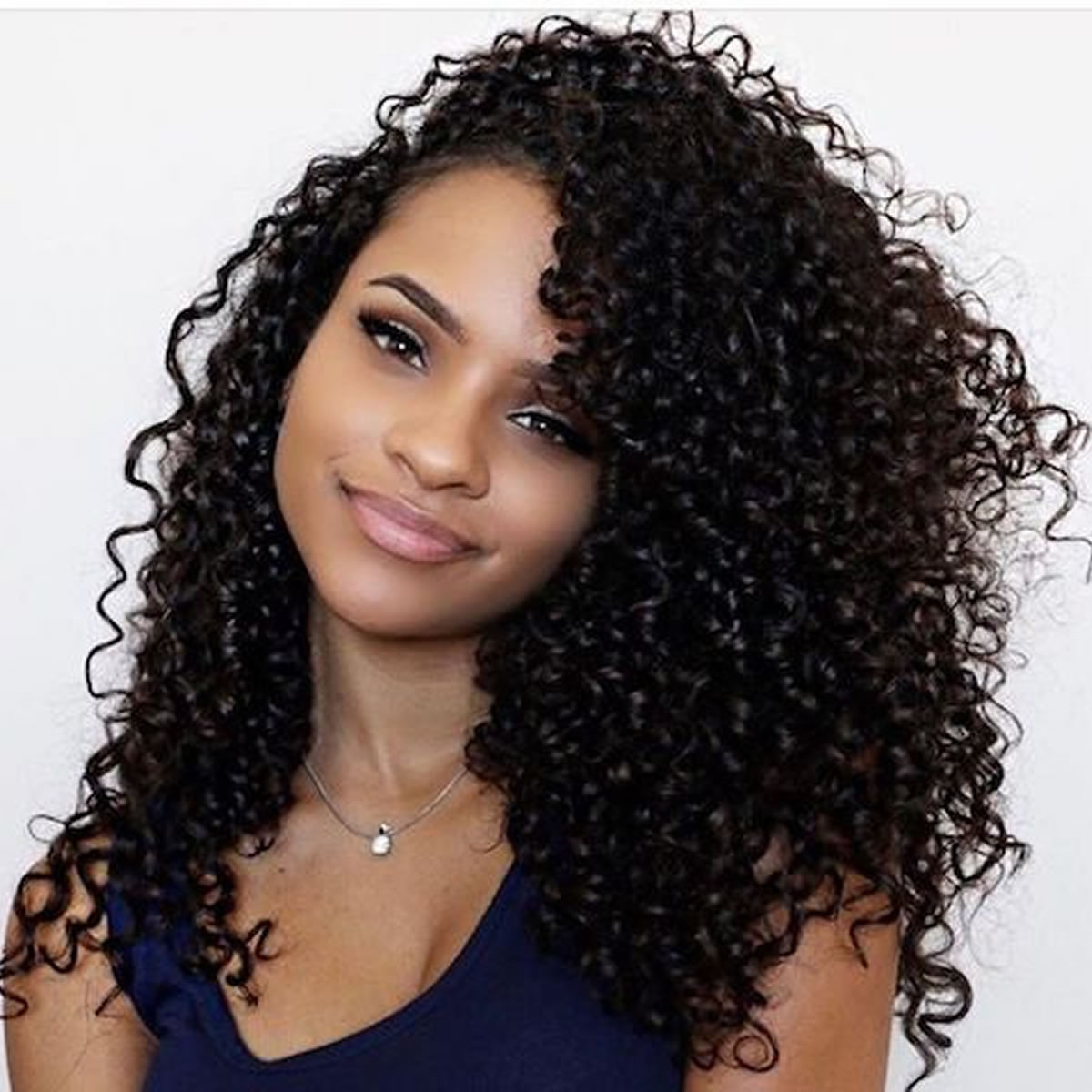 Girls Curls Hairstyles
 Black Women Medium Lenght Curly Hairstyles 2018 2019