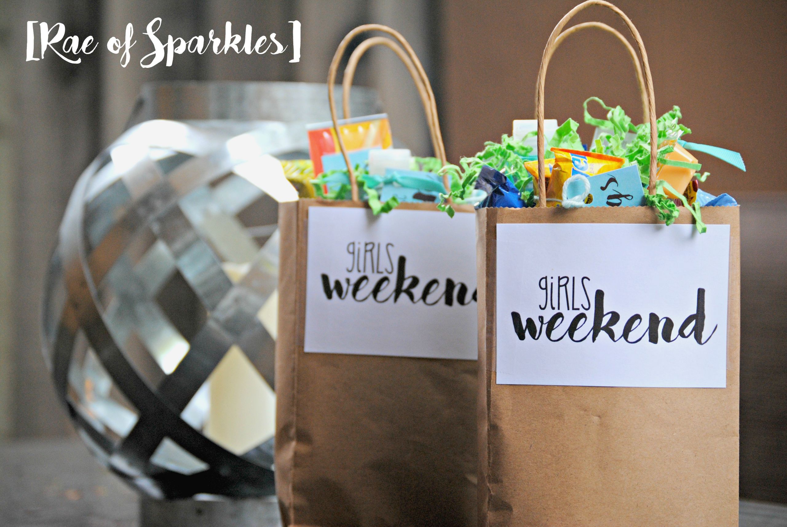 Girls Gift Bag Ideas
 Girls Weekend Gift Bags