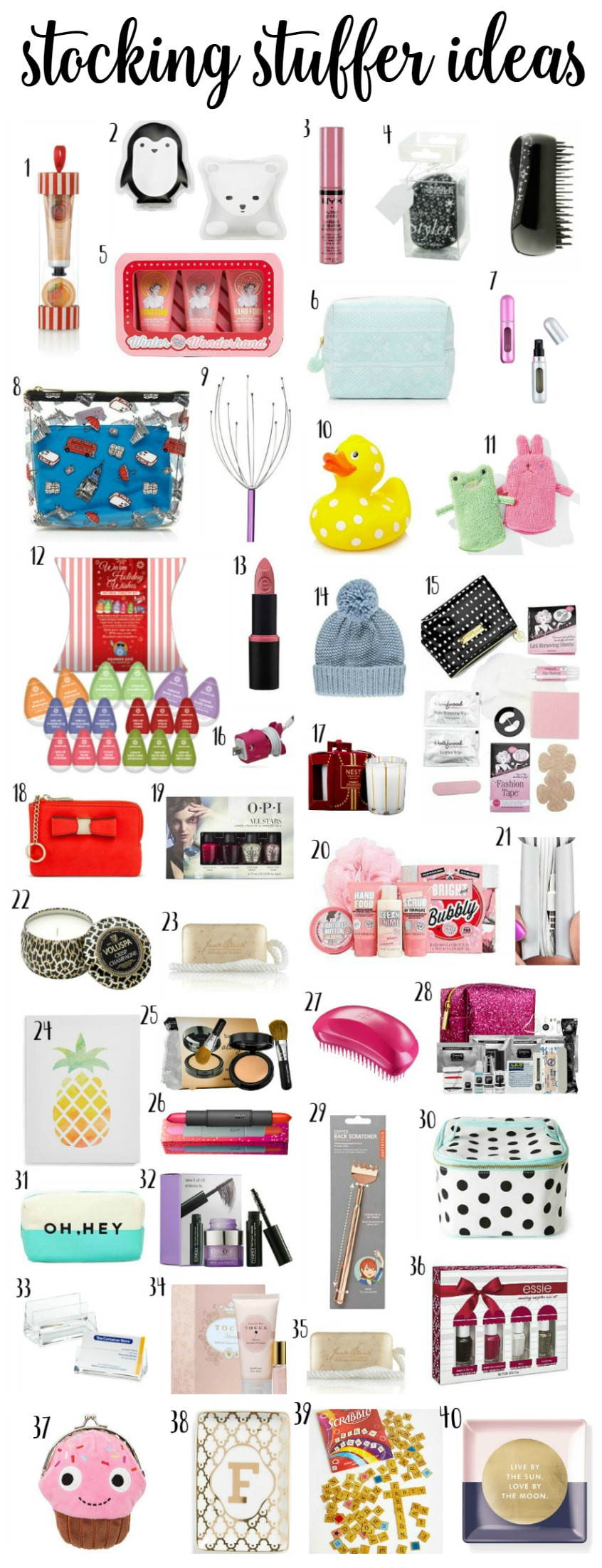 Girls Gift Exchange Ideas
 Christmas Stocking Stuffer Ideas