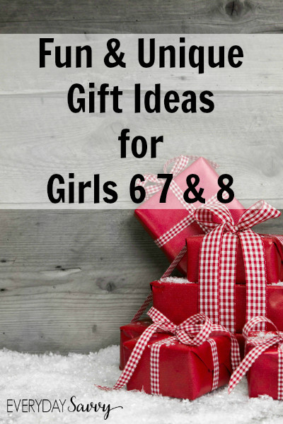 Girls Gift Ideas Age 7
 Fun & Unique Gift Ideas Girls Ages 6 7 8