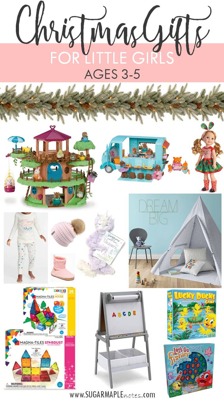 Girls Gift Ideas
 Christmas Gift Ideas For Little Girls Ages 3 5 SUGAR