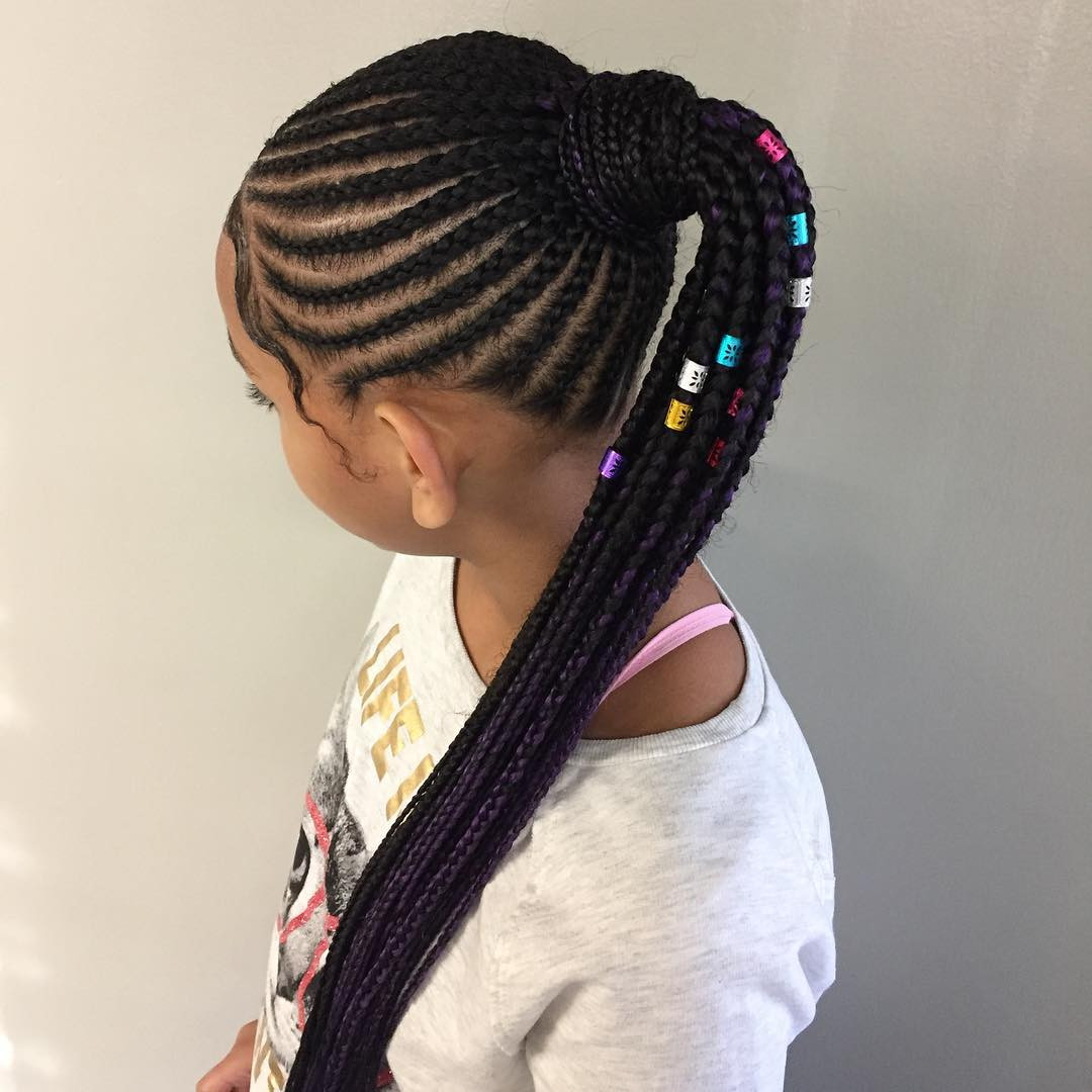 Girls Hairstyle Braids
 Awesome Braided Hairstyles For Little Girls Loud In Naija