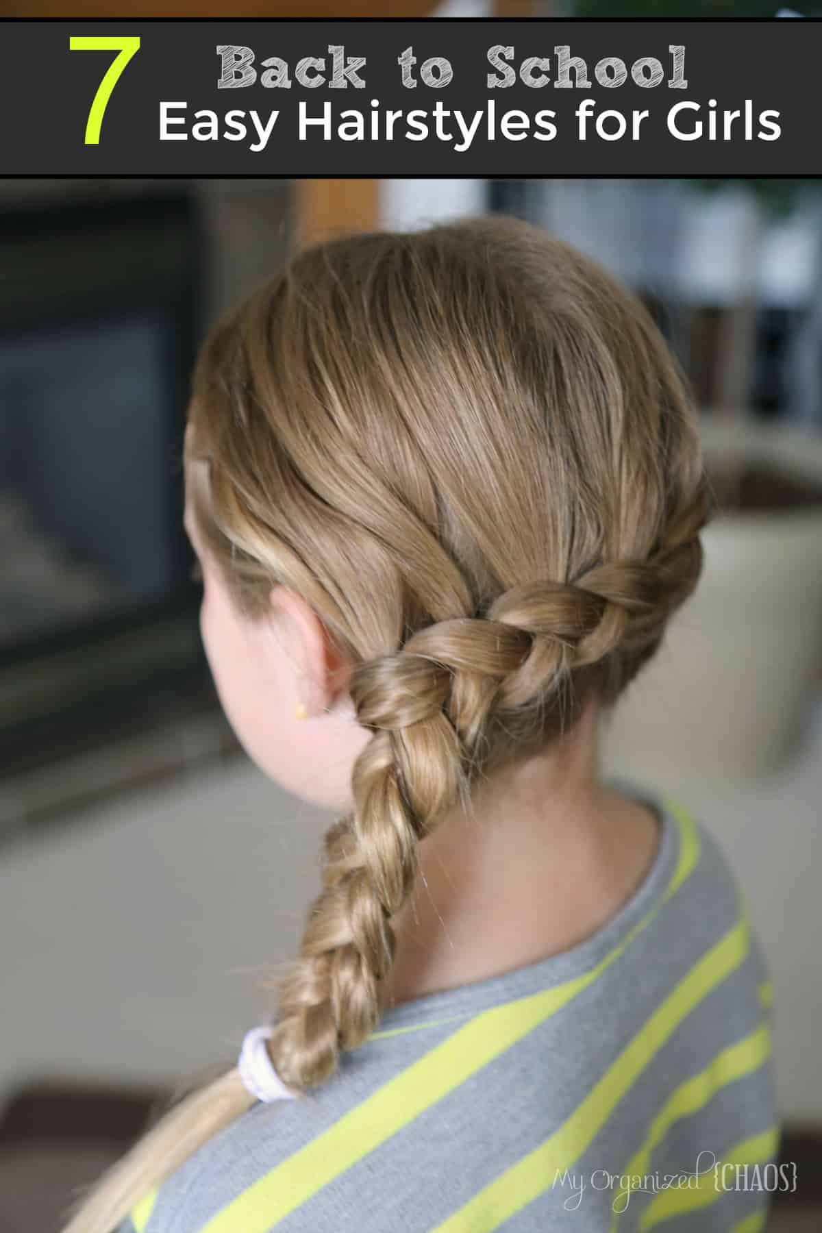 Girls Hairstyles For School
 7 Back to School Easy Hairstyles for Girls