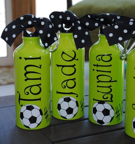 Girls Soccer Gift Ideas
 This would be cute with any sport Would also be cute for