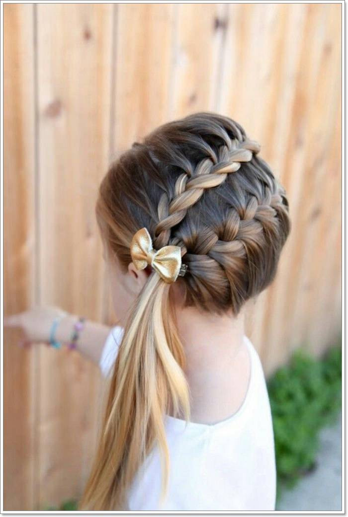 Girls Updo Hairstyles
 25 Cute and Charming Little Girl Updos Haircuts
