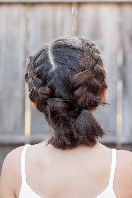 Girls Updo Hairstyles
 Easy Short Updo Hairstyles for Special Look