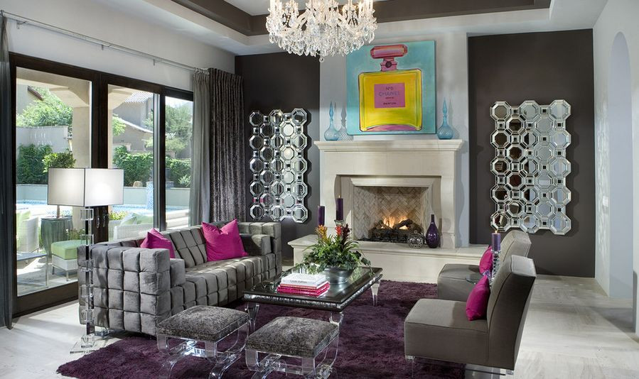 Glamour Living Room Ideas
 Interior Design Ideas For A Glamorous Living Room