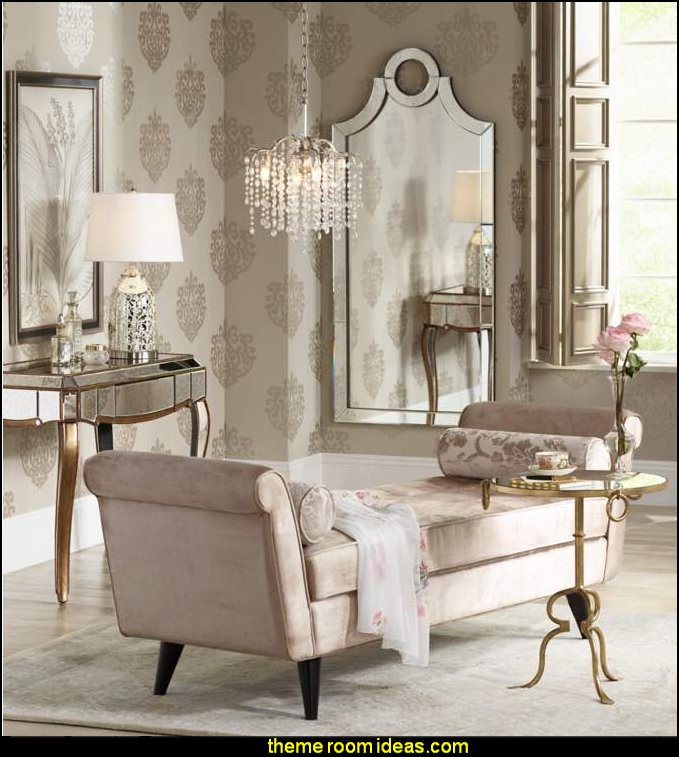 Glamour Living Room Ideas
 Decorating theme bedrooms Maries Manor glam living room