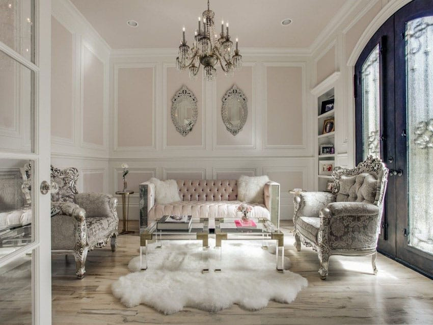 Glamour Living Room Ideas
 45 Beautifully Decorated Living Rooms