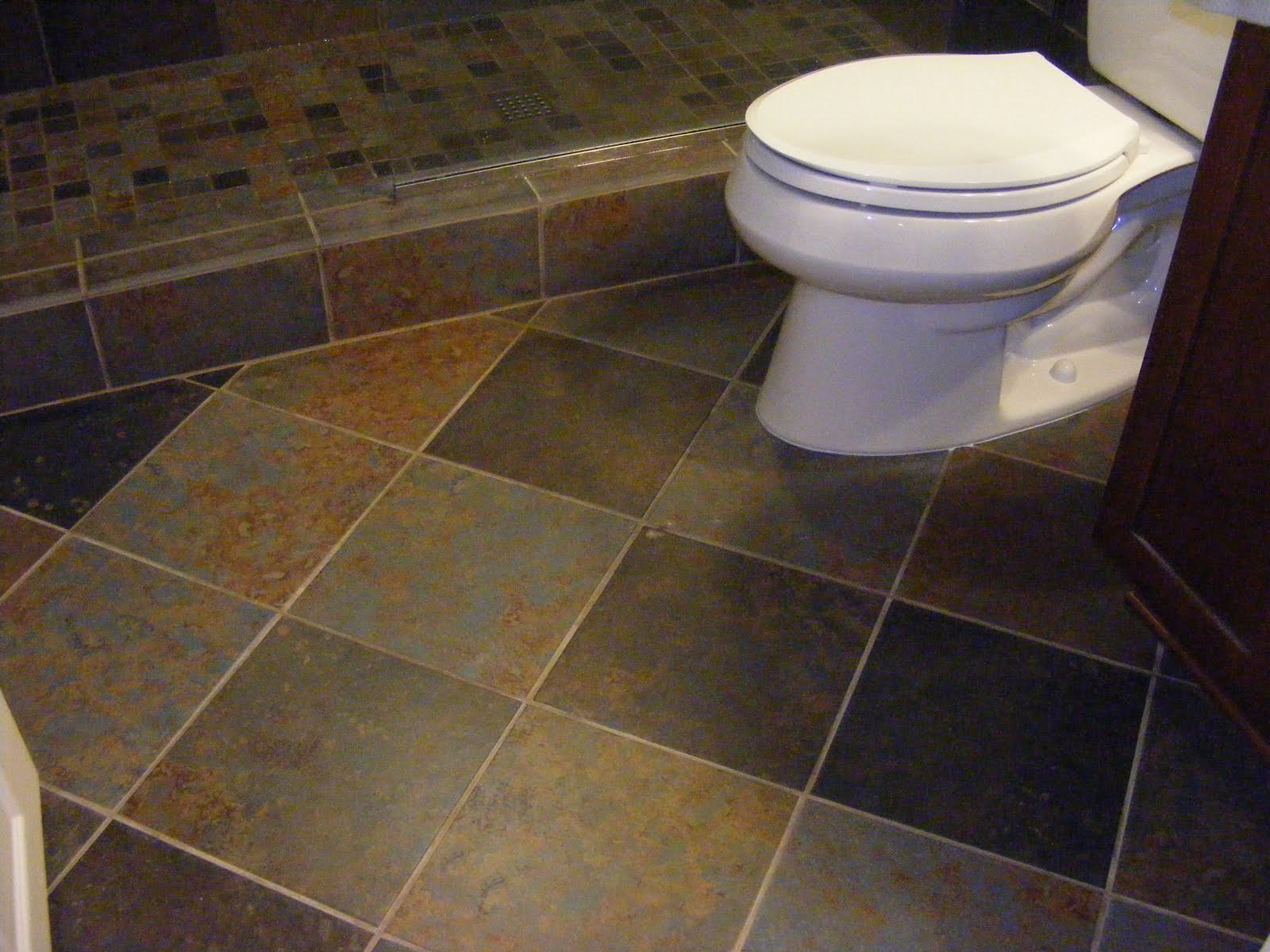Glass Tile Bathroom Floor
 30 great pictures and ideas of decorative ceramic tiles