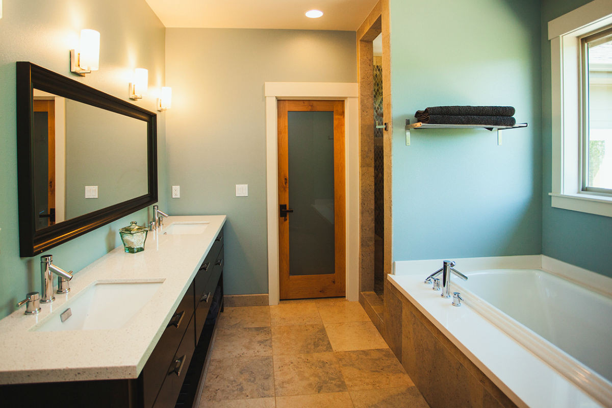 Glass Tile Bathroom Floor
 7 Best Bathroom Floor Tile Options and How to Choose