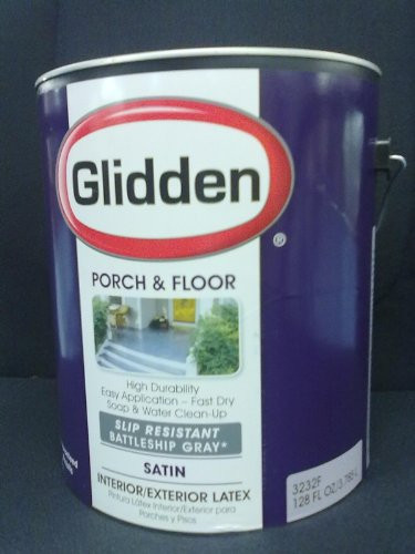 Glidden Deck Paint
 House Paint Glidden Porch and Floor Battleship Grey
