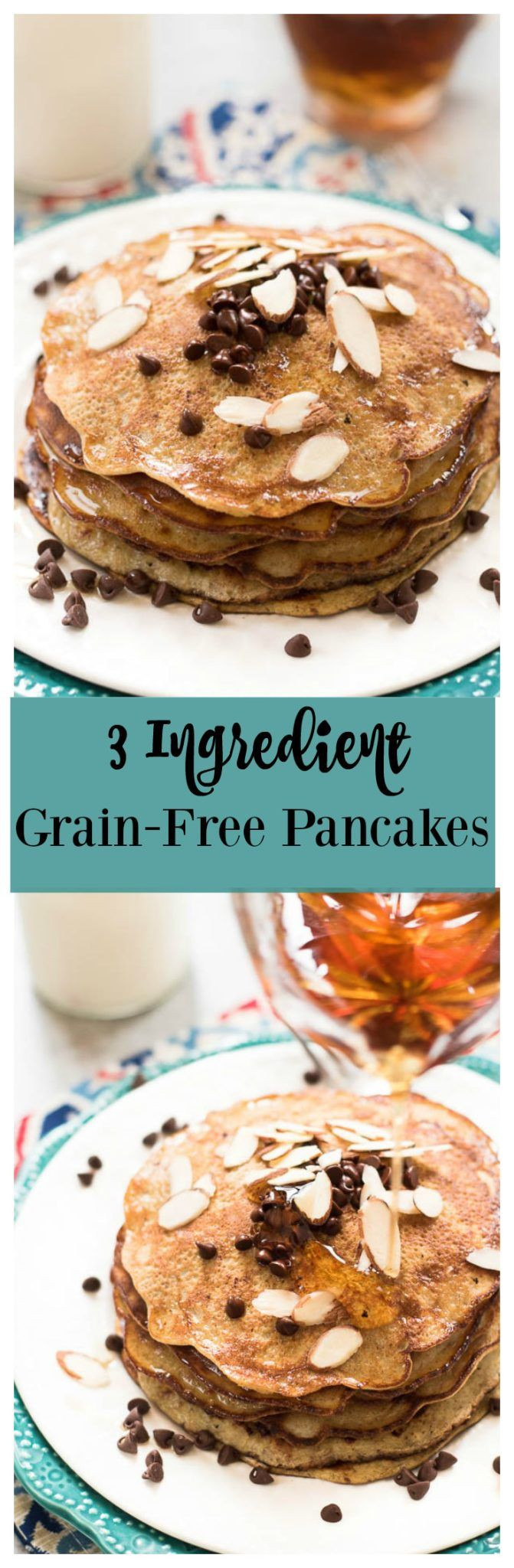 Gluten And Dairy Free Pancakes
 3 Ingre nt Grain Free Pancakes high protein dairy free