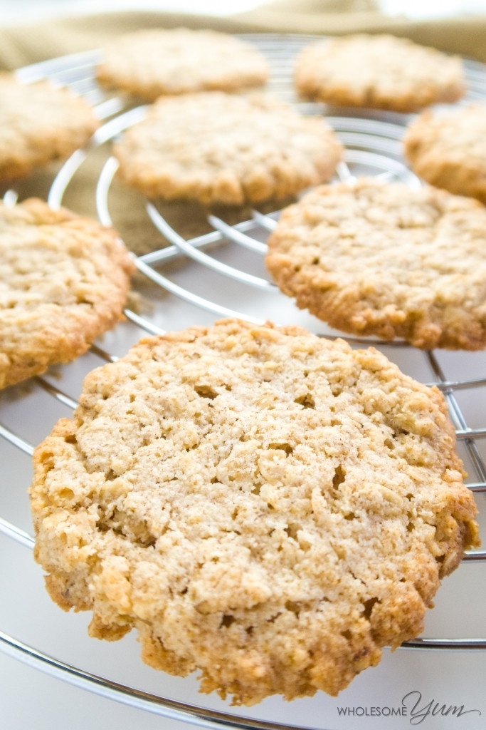 Gluten And Sugar Free Cookies
 Sugar free Oatmeal Cookies Low Carb Gluten free