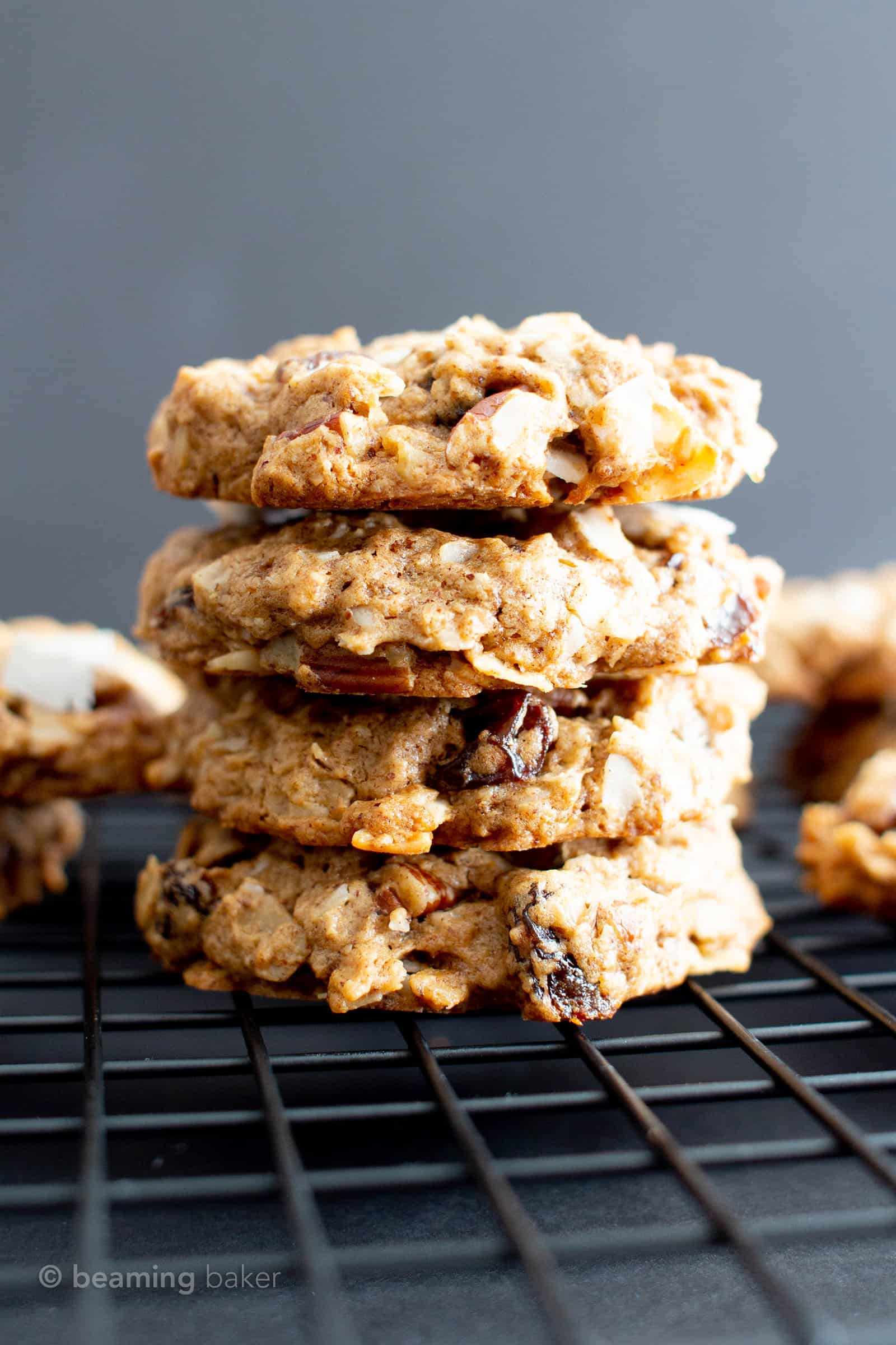 Gluten Free Breakfast Cookies
 Healthy Coconut Oatmeal Breakfast Cookies Vegan Gluten