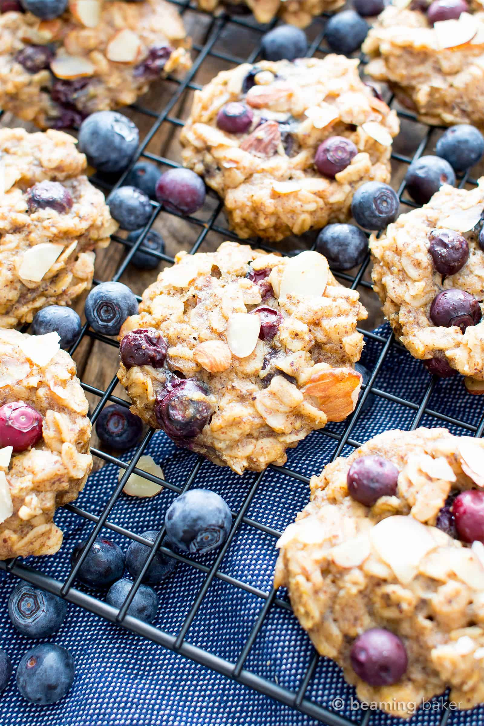 Gluten Free Breakfast Cookies
 Gluten Free Blueberry Banana Almond Breakfast Cookies