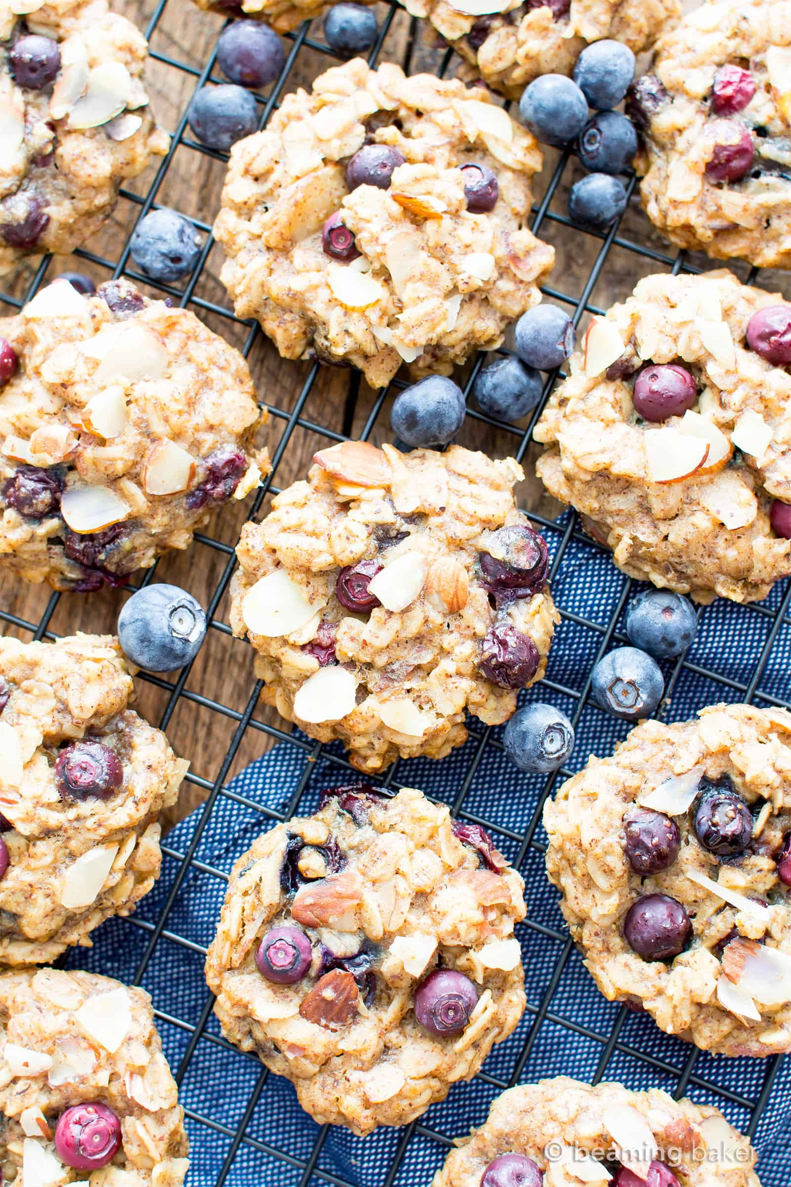 Gluten Free Breakfast Cookies
 Gluten Free Blueberry Banana Almond Breakfast Cookies