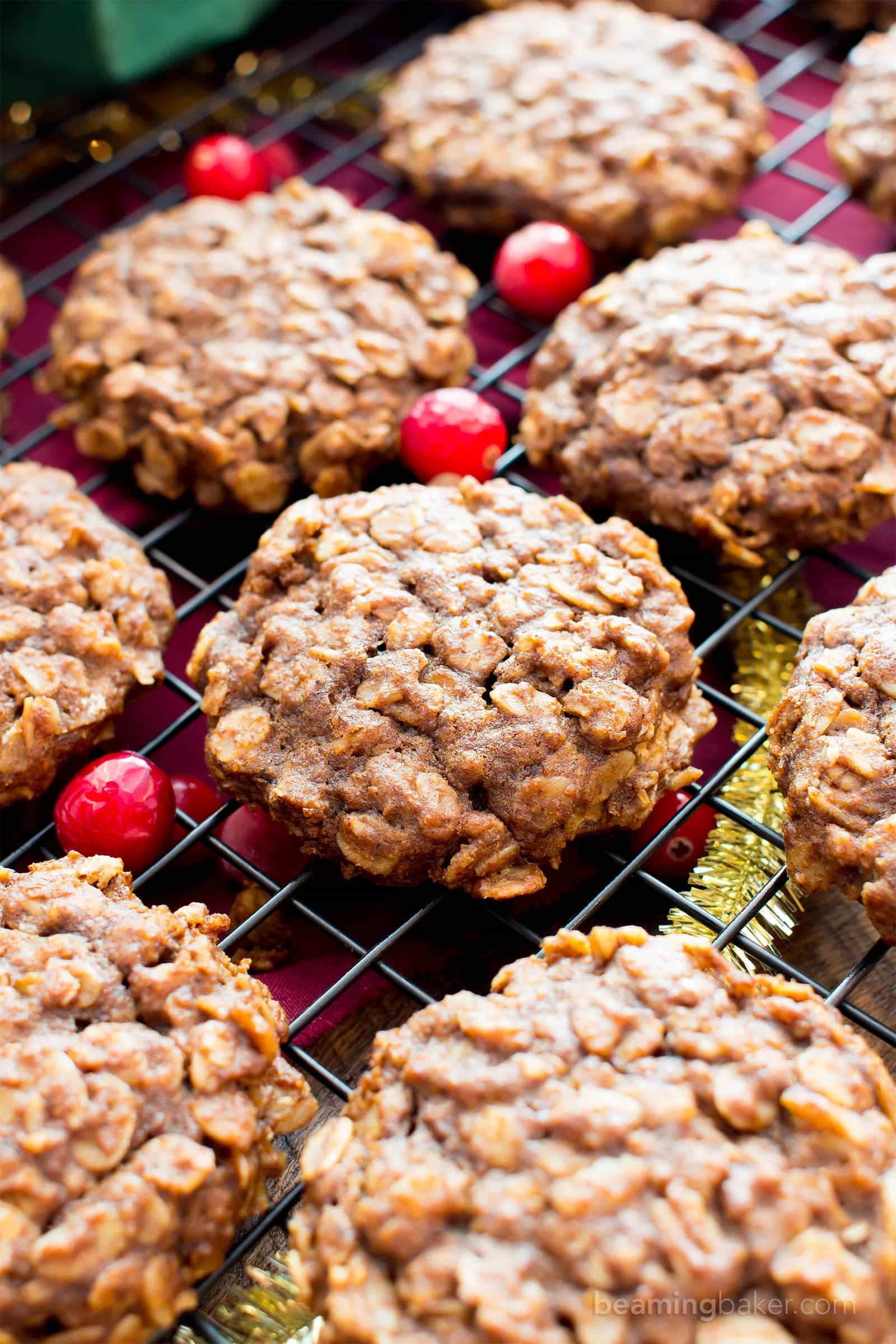 Gluten Free Breakfast Cookies
 Gluten Free Gingerbread Oatmeal Breakfast Cookies Vegan