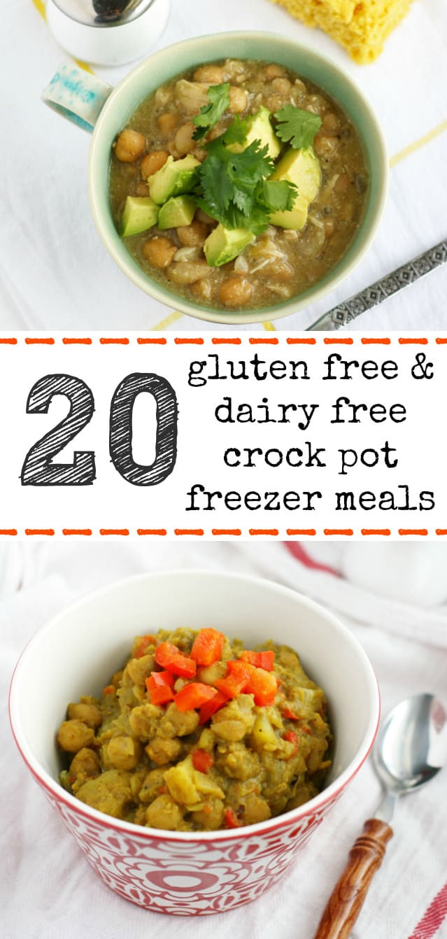 Gluten Free Crockpot Recipes
 20 Gluten Free and Dairy Free Crock Pot Freezer Meals