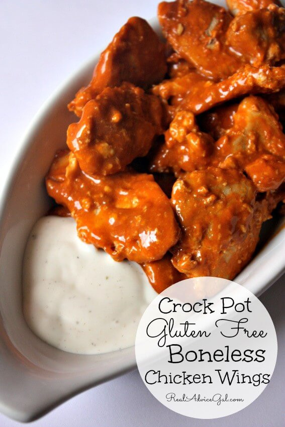 Gluten Free Crockpot Recipes
 Crock Pot Gluten Free Boneless Chicken Wings Recipe Real