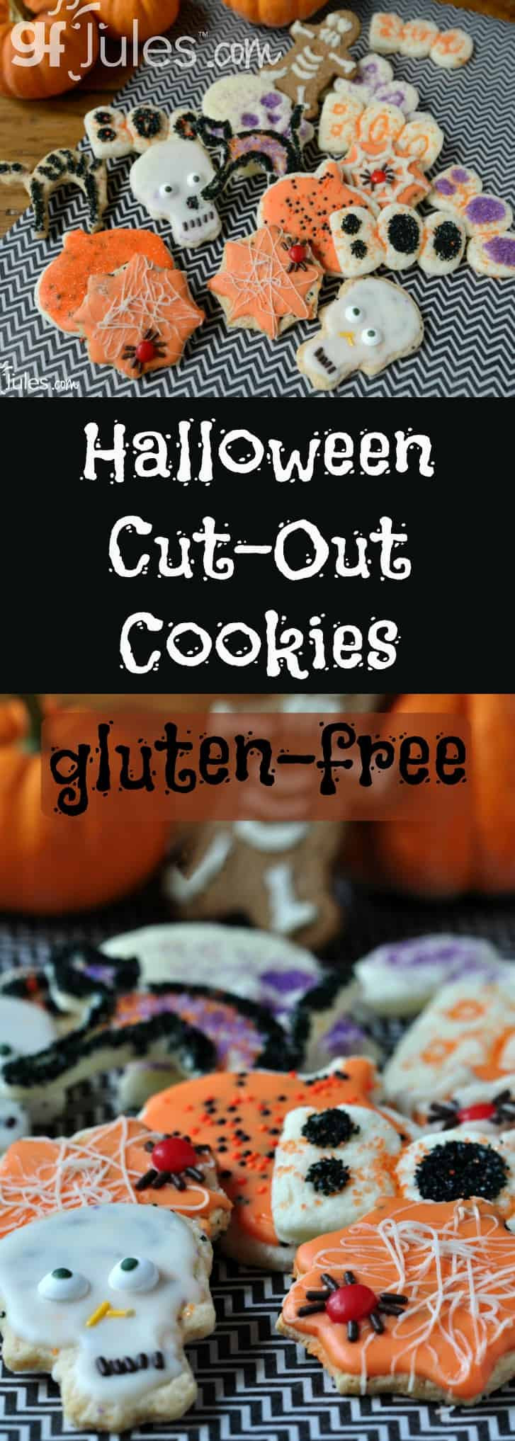 Gluten Free Halloween Cookies
 Gluten Free Cut Out Sugar Cookie Recipe from Jules