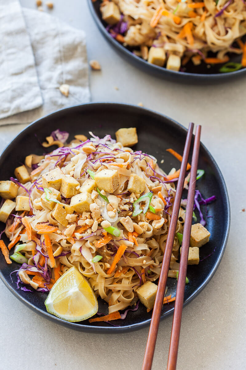 Gluten Free Pad Thai Recipe
 Vegan Pad Thai with Tofu in Peanut Sauce Gluten Free