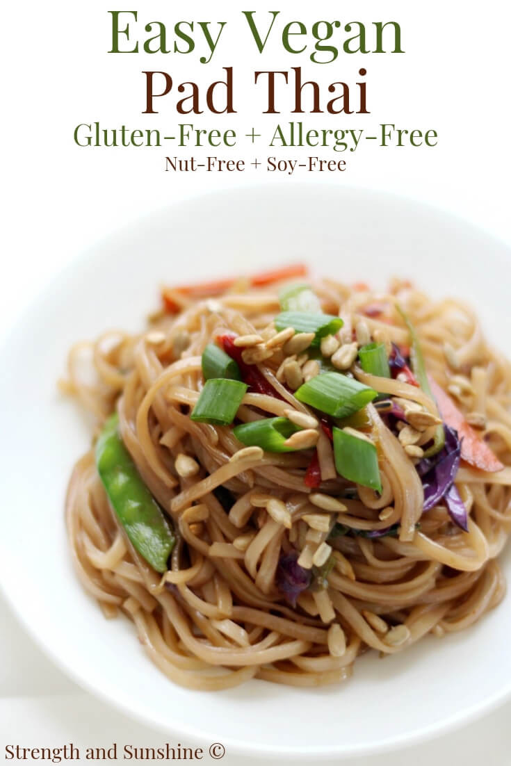 Gluten Free Pad Thai Recipe
 Easy Vegan Pad Thai Gluten Free Allergy Free Nut Free