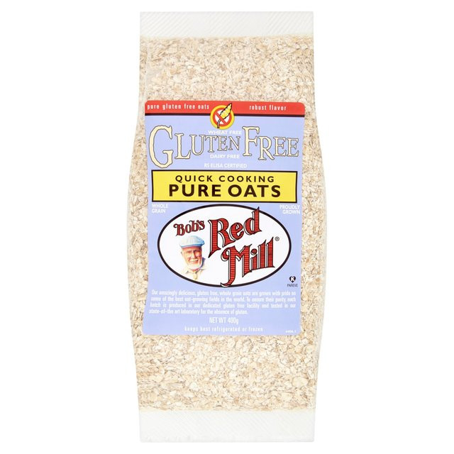 Gluten Free Quick Oats
 Bob s Red Mill Gluten Free Quick Cooking Oats 400g from Ocado