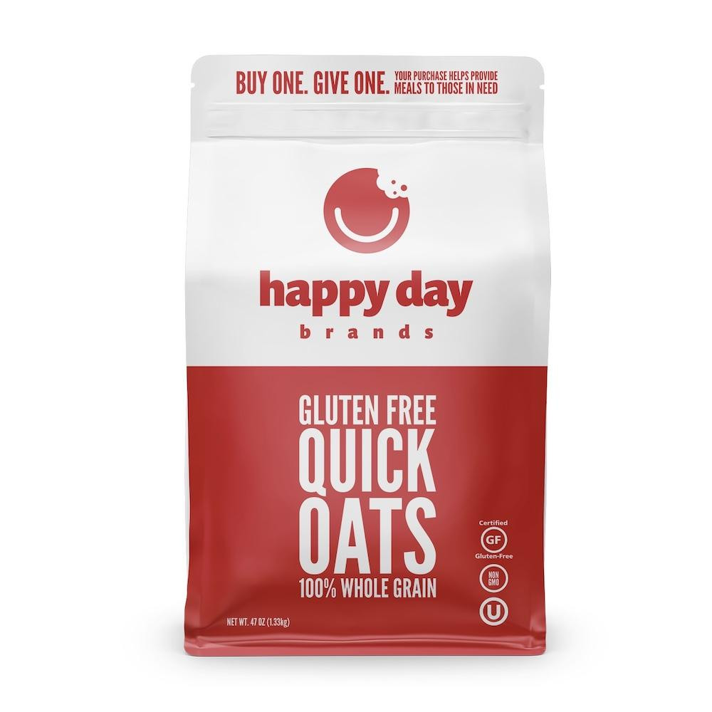 Gluten Free Quick Oats
 Gluten Free Quick Oats Happy Day Brands