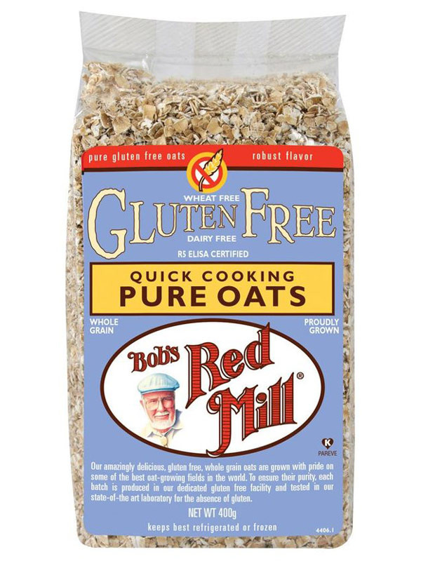 Gluten Free Quick Oats
 Quick Oats Gluten Free 400g Bobs Red Mill