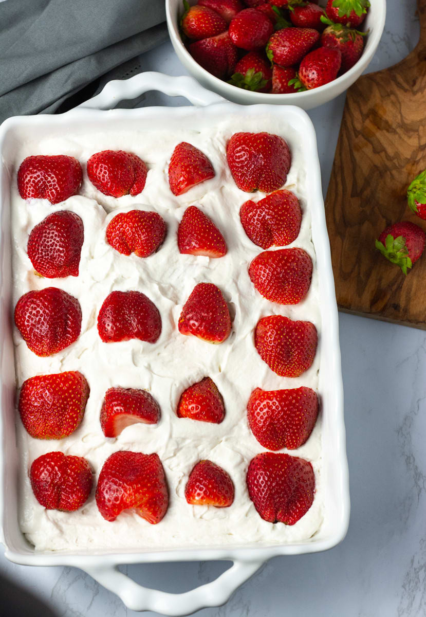 Gluten Free Strawberry Cake Mix
 Mix · Gluten Free Vegan Strawberry Ice Box Cake