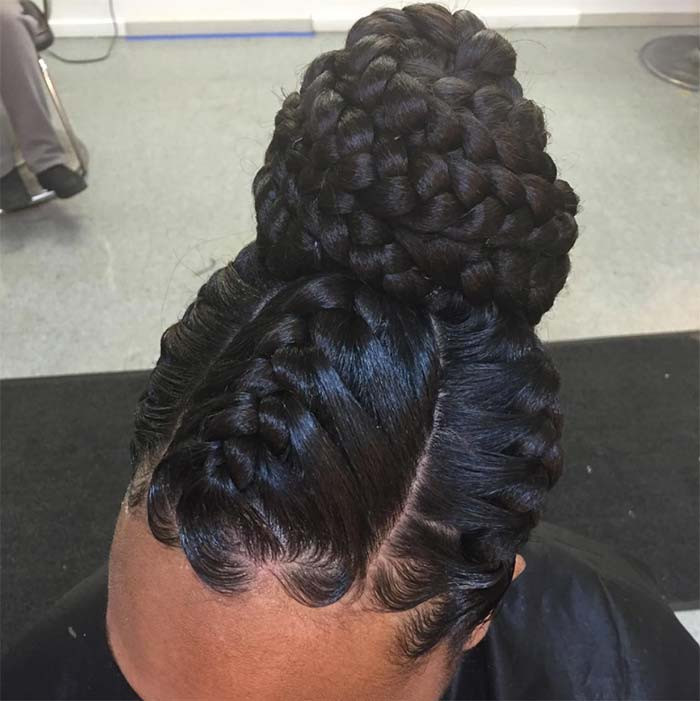 Goddess Braid Updo Hairstyles
 Goddess Braids Hairstyles 2020 For Long Hairs is available