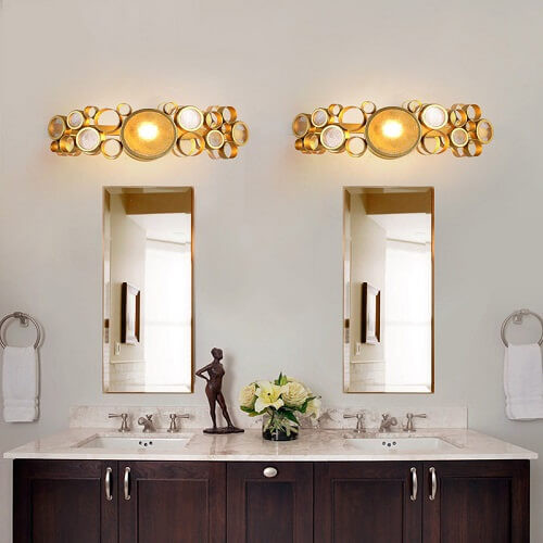 Gold Bathroom Light Fixtures
 20 Mesmerizing Gold Bathroom Light Fixtures Ideas Under $200