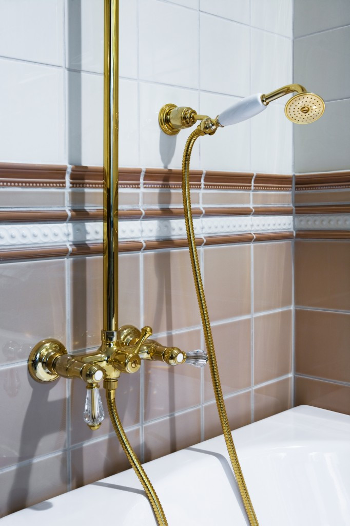 Gold Bathroom Light Fixtures
 How to Clean Gold Faucets Maintaining Gold Plated
